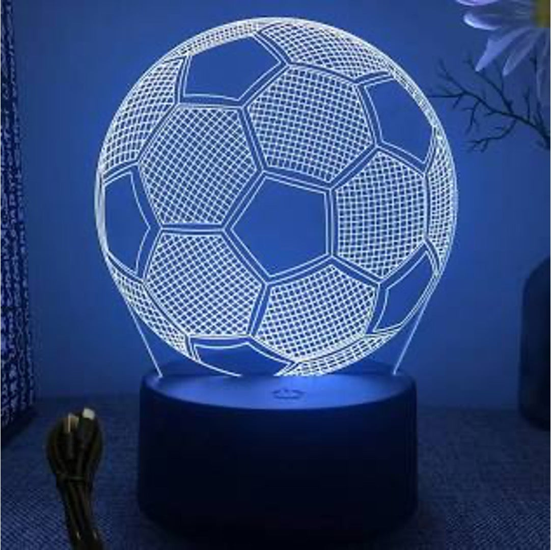 3D LED Football Night Light