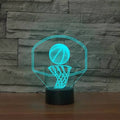 3D LED Basketball Night Light