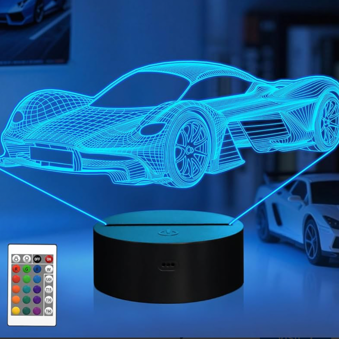3D LED Car Night Light